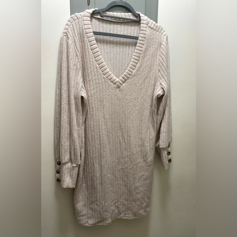 SHEIN curve, ladies, 2XL, beige